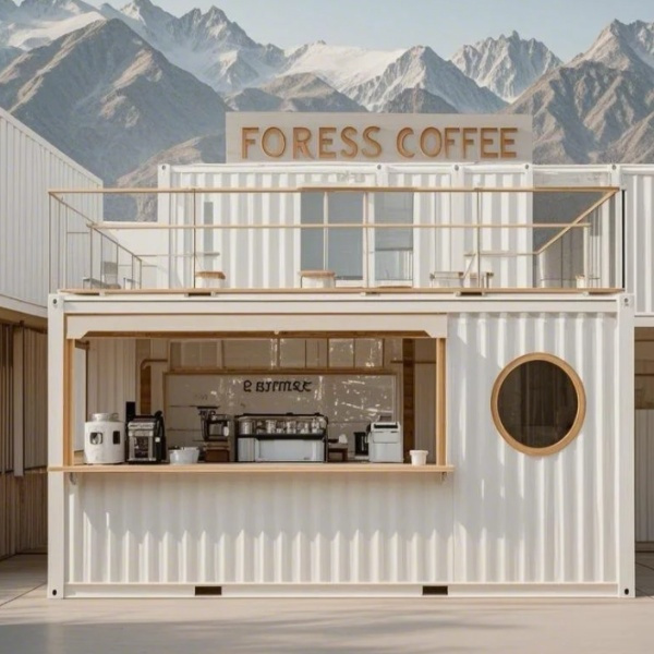 Witness the transformation of shipping containers into a dream home.