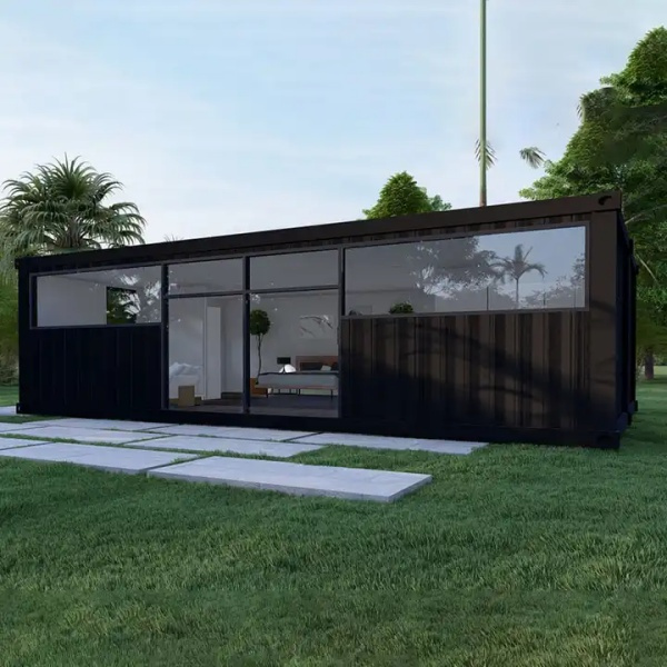 Proces budowania z kontenerów towarowych