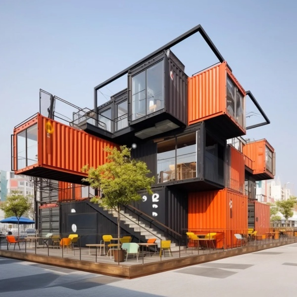 Maximizing space in modern house containers