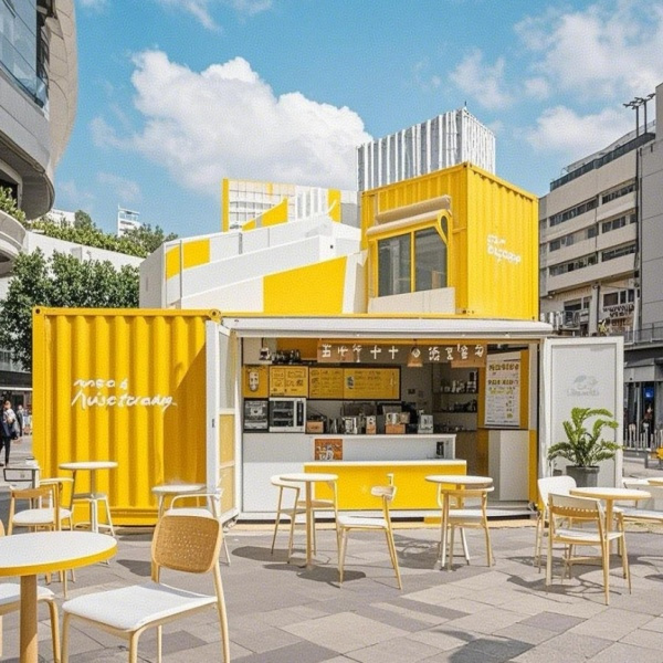 Creating your dream home with a 2 story container house.