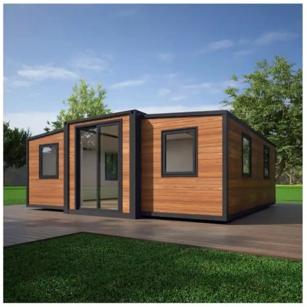Trasforma il tuo spazio abitativo con il nostro innovativo design di container espandibile