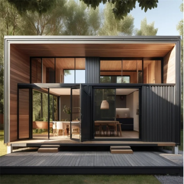 Designing your dream home in a 2-story container structure