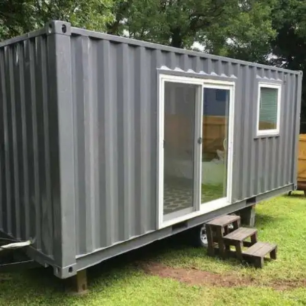 Creating a unique living space with shipping container homes