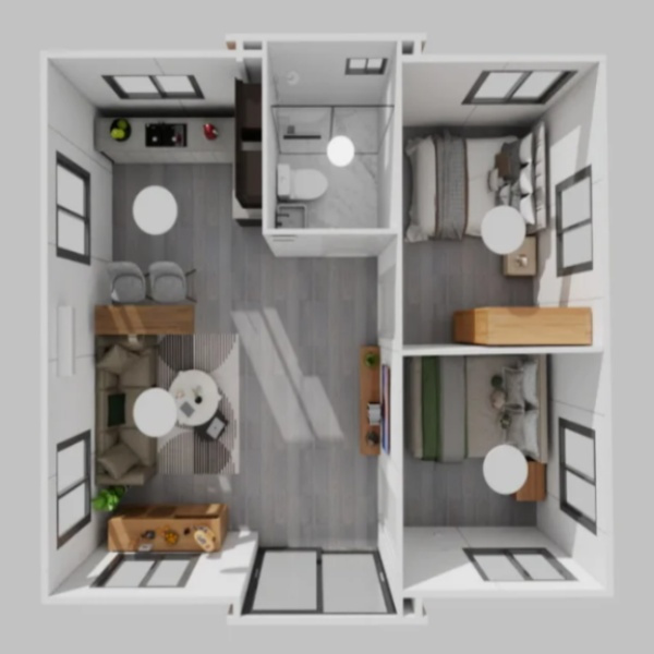 The benefits of choosing a container house for your next construction project.