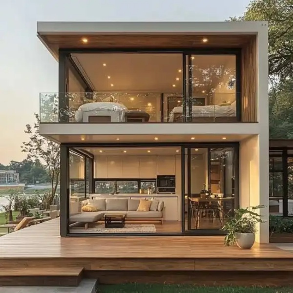 The allure of modern villa design