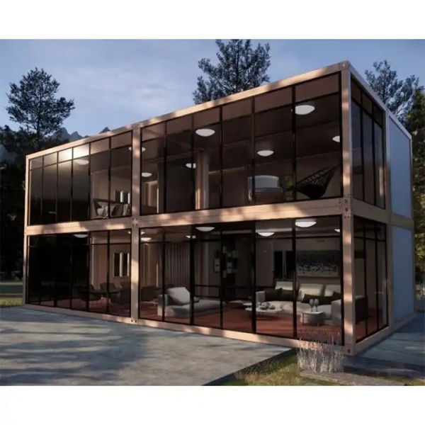 Transforming shipping containers into workspaces