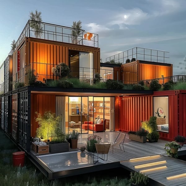 The Appeal of Two Story Container Homes