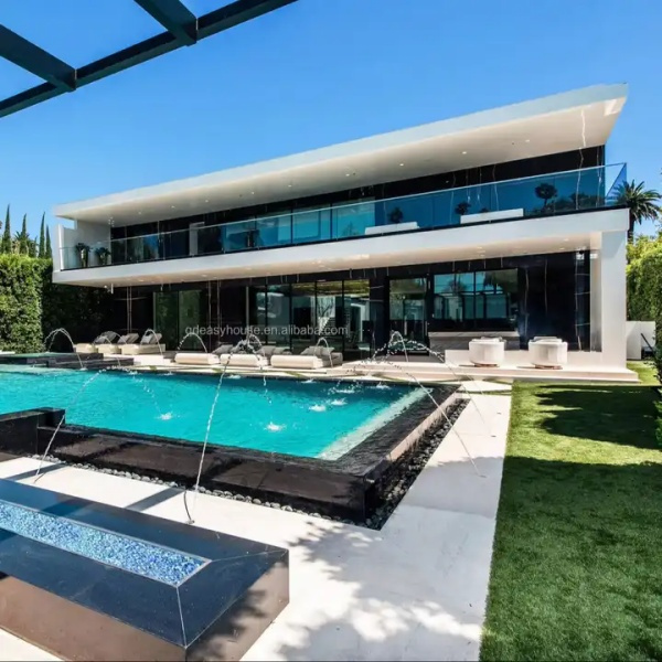 Experience eco-friendly villa designs that prioritize energy efficiency, sustainable materials, and green living practices.