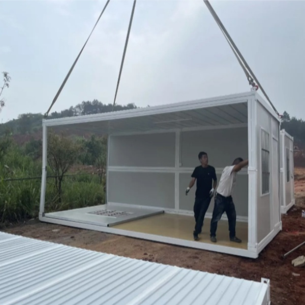 The affordability of foldable container homes for all.