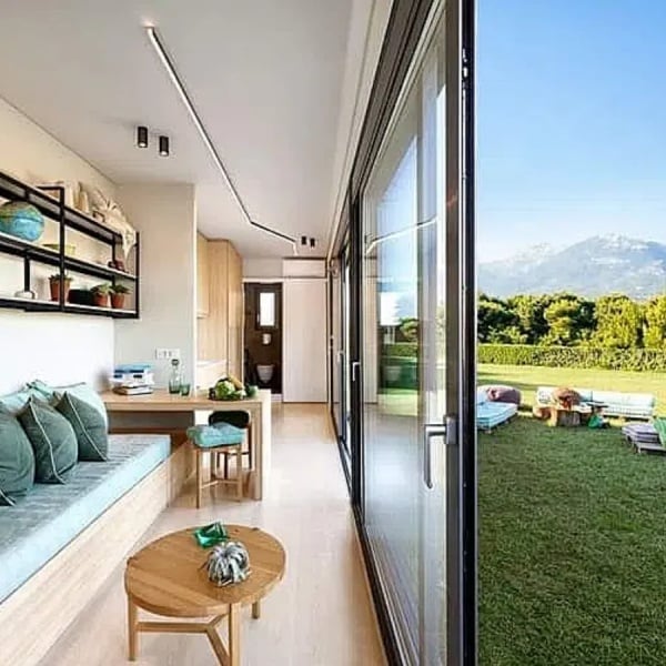 Affordable and Sustainable Living with Shipping Containers