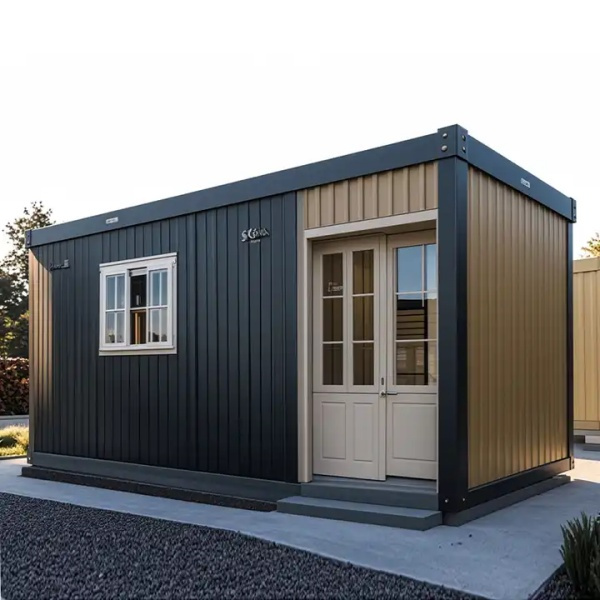 The process of turning containers into livable properties
