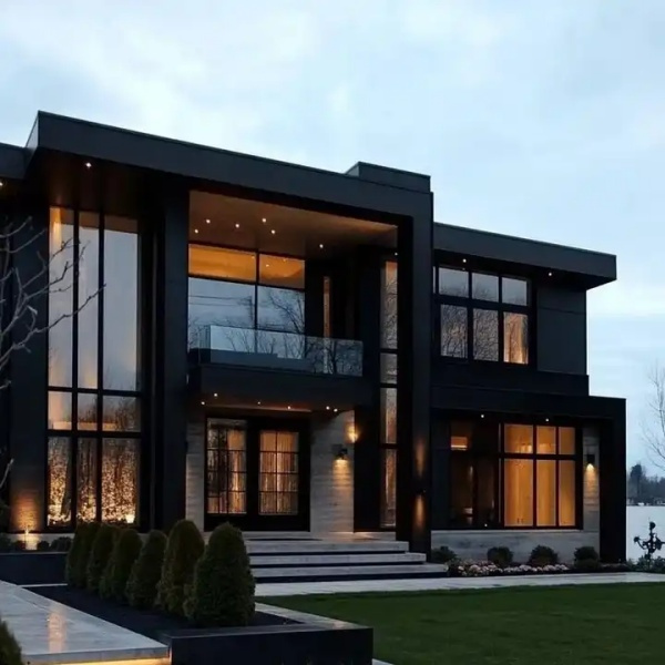 Eco-friendly solutions in modern villa architecture