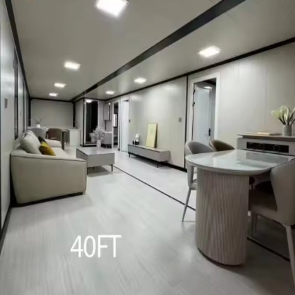 Creëer je droomhuis met een twee-slaapkamer containerhuis.
