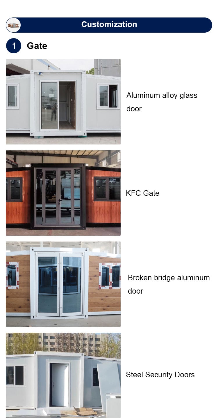 product customized 40ft prefabricated home office luxury villa hotel mobile expandable container house can with bathroom kitchen-6