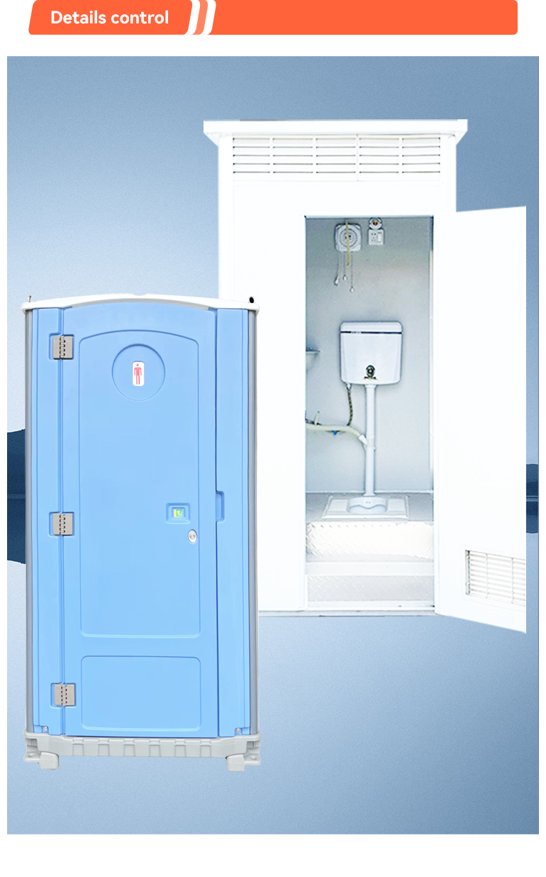 product genuine portable toilet bathroom public luxury restroom trailer-7