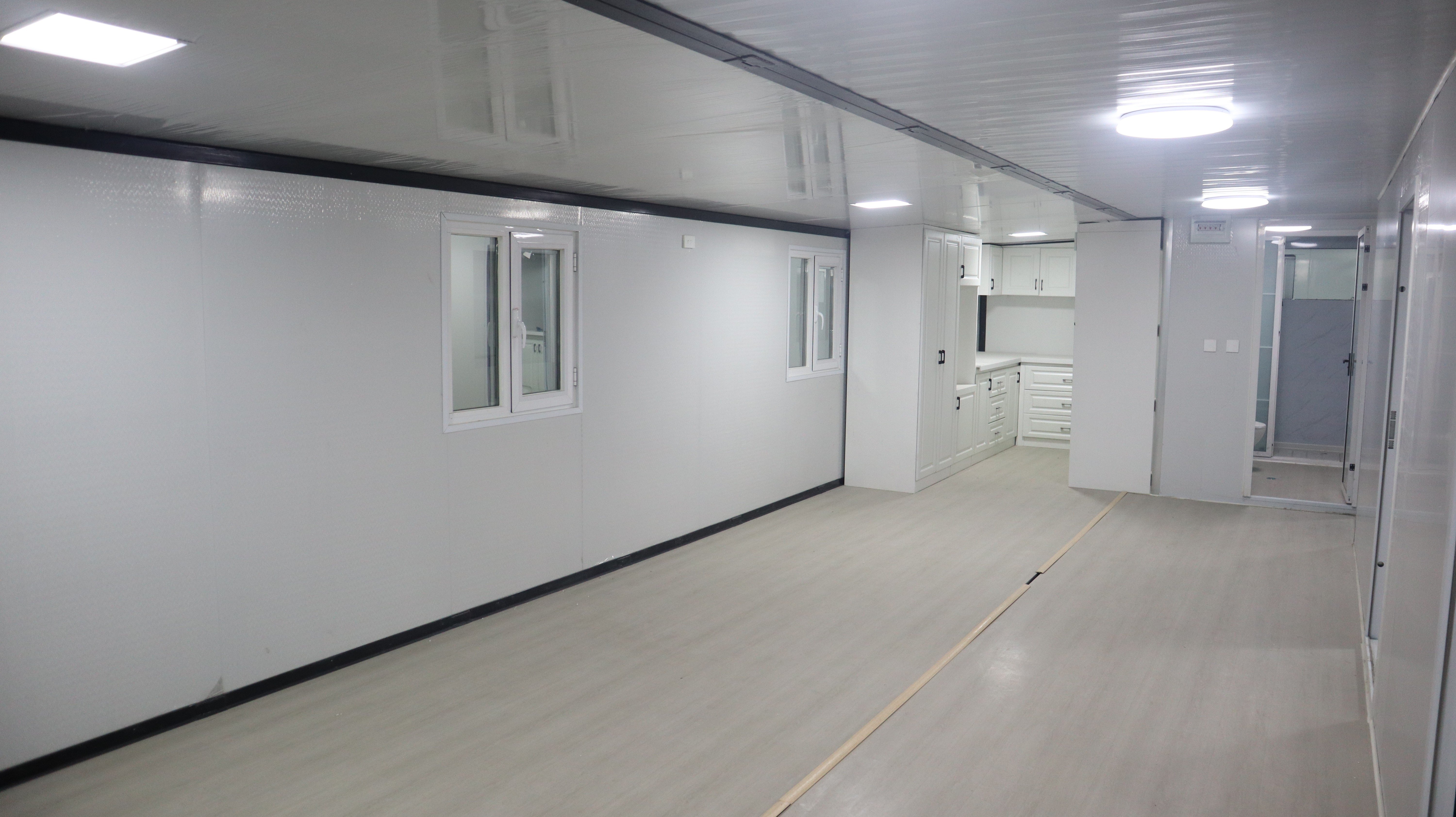 product 20ft  40ft expandable container house 3 bedroom prefabricated modular home folding tiny house sandwich panel steel material-11