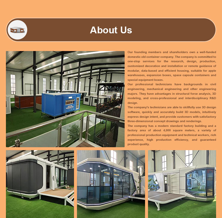 product outdoor eco capsule house luxury pod space capsule hotel capsule room prefab apple cabin container house-12