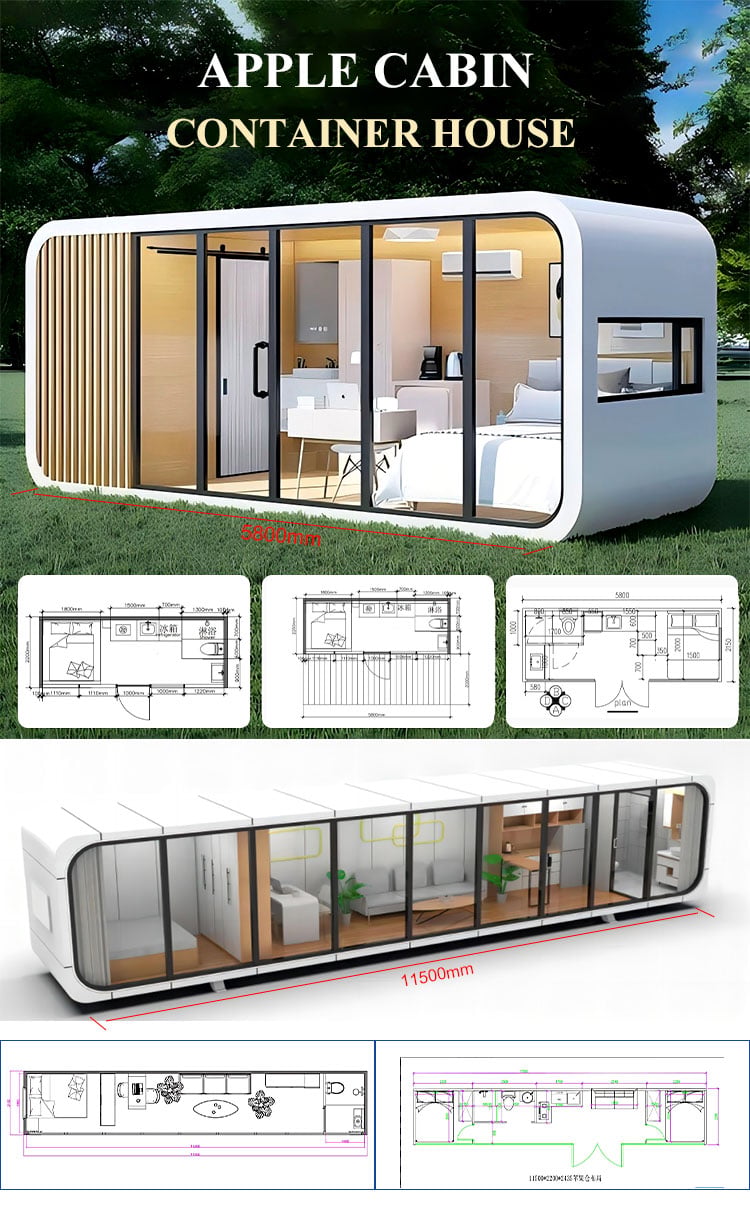 product wholesale quick assembly container houses apples cabin safe strong stable apple cabin container-2