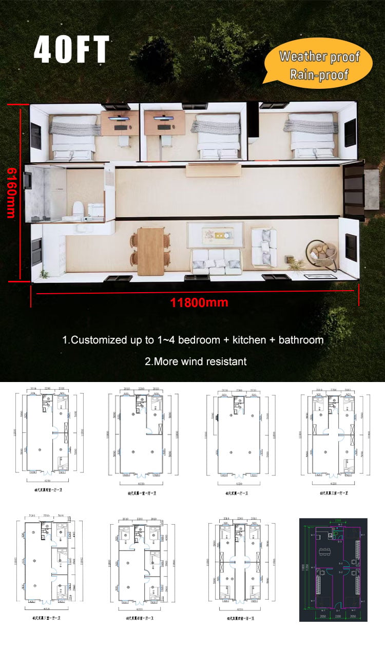 product high quality 40ft 20ft shipping prefab expandable prefab container house-3