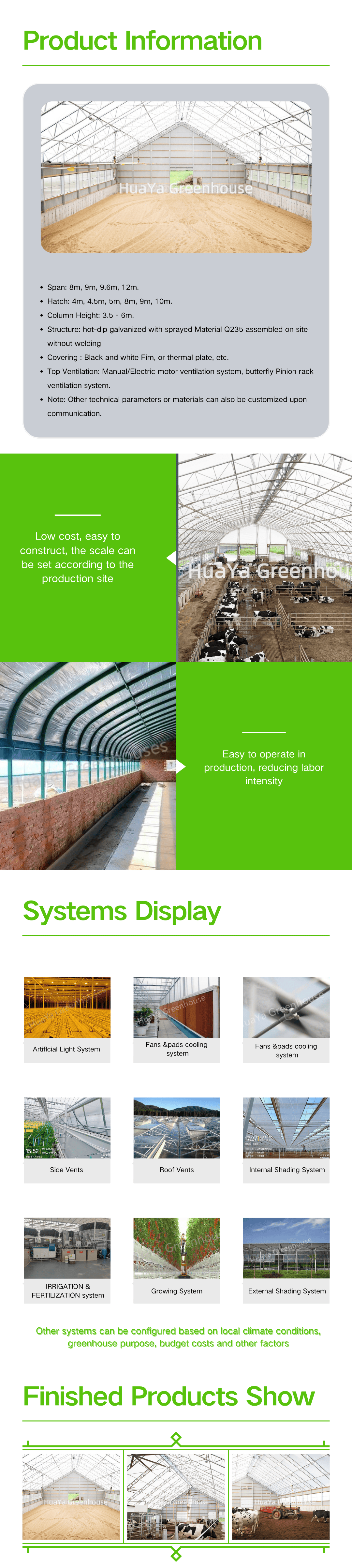 product low cost easy to construct black white breeding shed thermal plate included customizable scale according production site film-0
