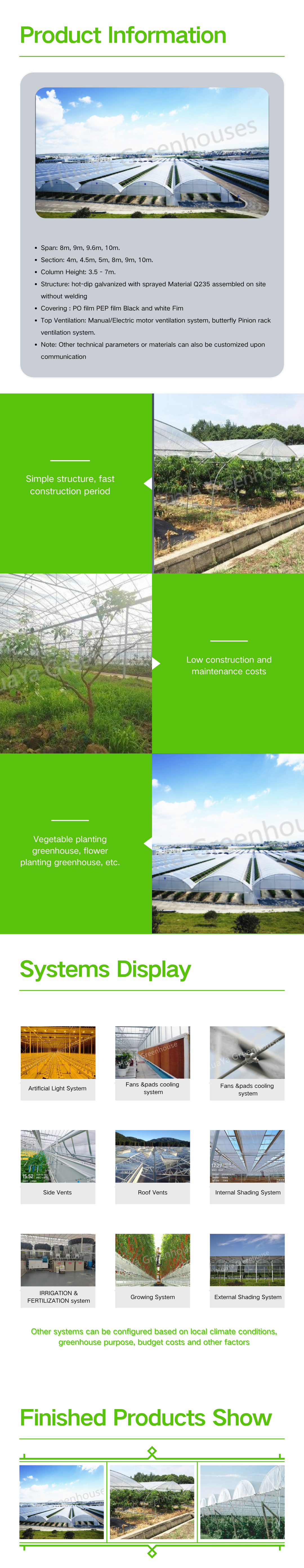 product greenhouse rain shelter for vegetable flower planting frame made poly black white po pep films for berry cultivation-0