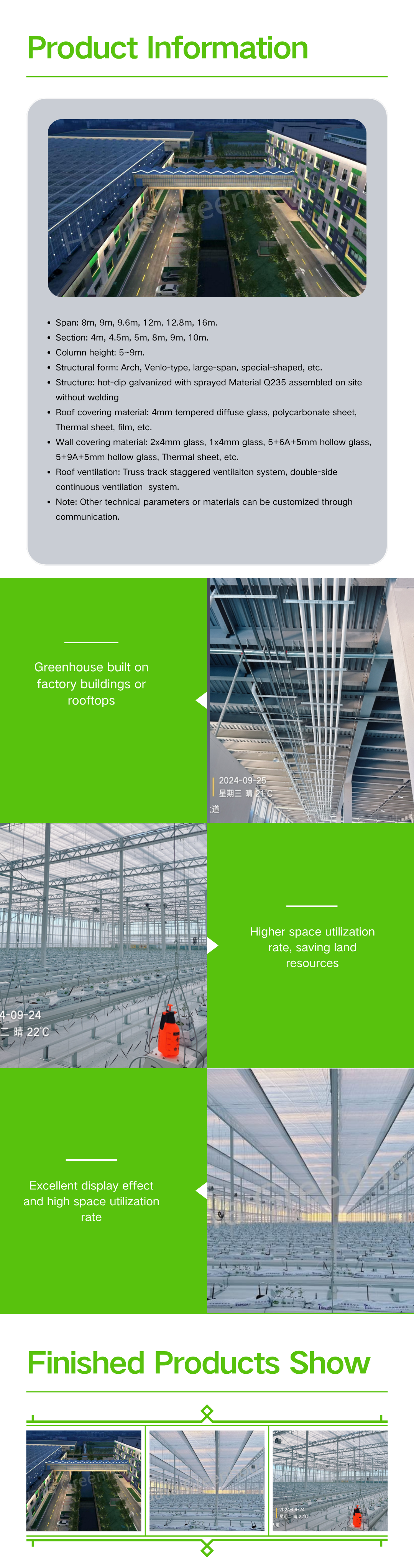 product large span rooftop greenhouse special shaped arch venlo type greenhouse buildings factory built for efficiency and durability-0