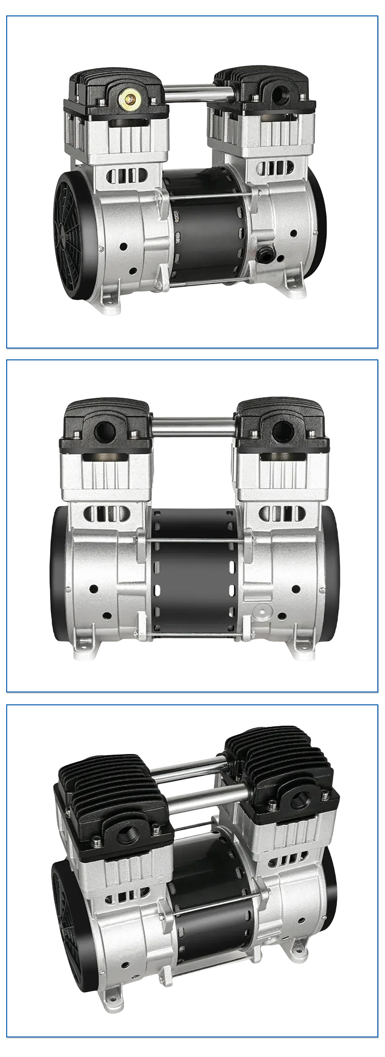 2HP High Pressure Oilless Air Compressor Pump for Dental compressor air portable industrial inflator portable manufacture