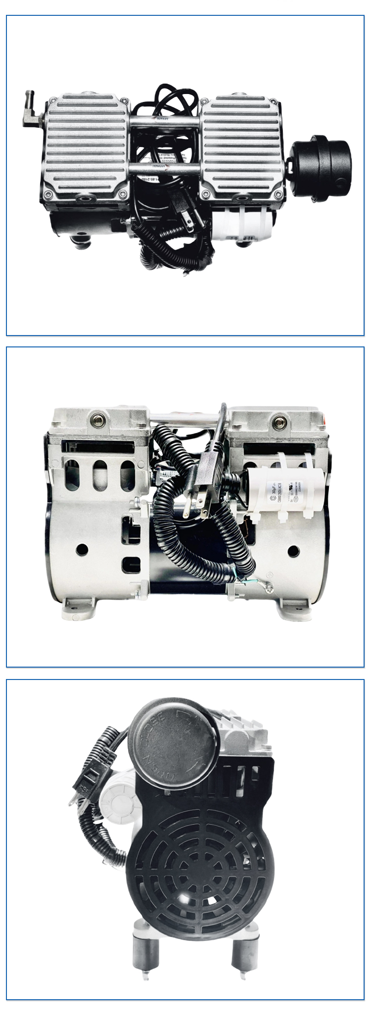 High Efficiency 100L/Min Oil Free Vacuum Pump for Vacuum Filling manufacture