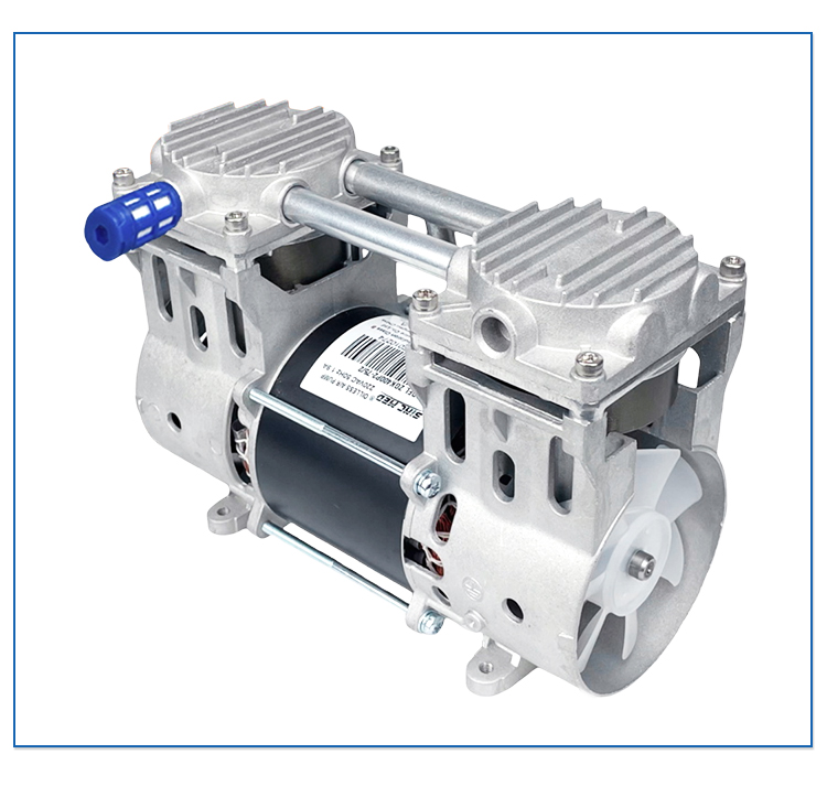 Lab use 90L/Min Single Stage Oil Free Vacuum pump SMV300P Oilless Medical 53 dB Pump supplier