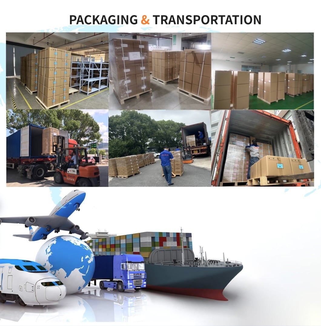 Packaging & shipping specifications
