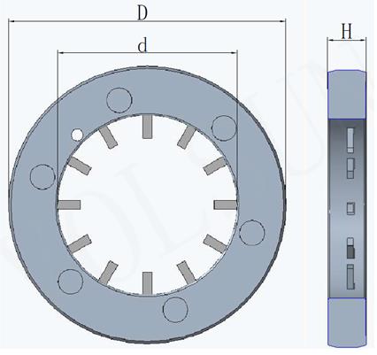 product high quality shaft grounding protection ring conductive ring shaft grounding ring for ev bearing protection-17