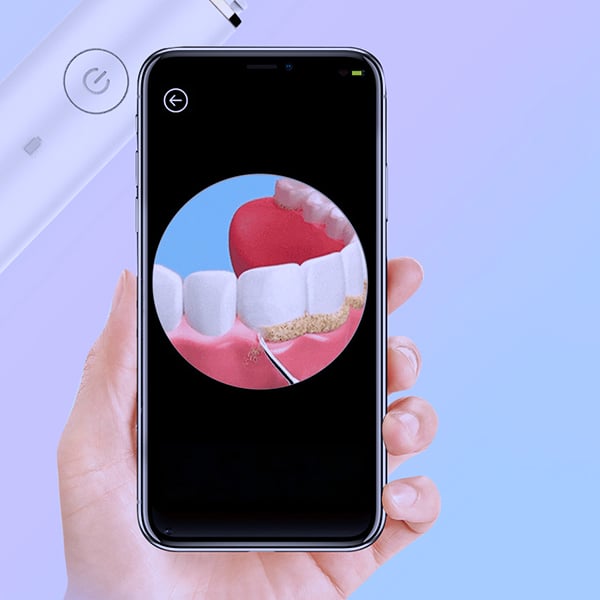 استمتع بقوة تنظيف الأسنان بالموجات فوق الصوتية