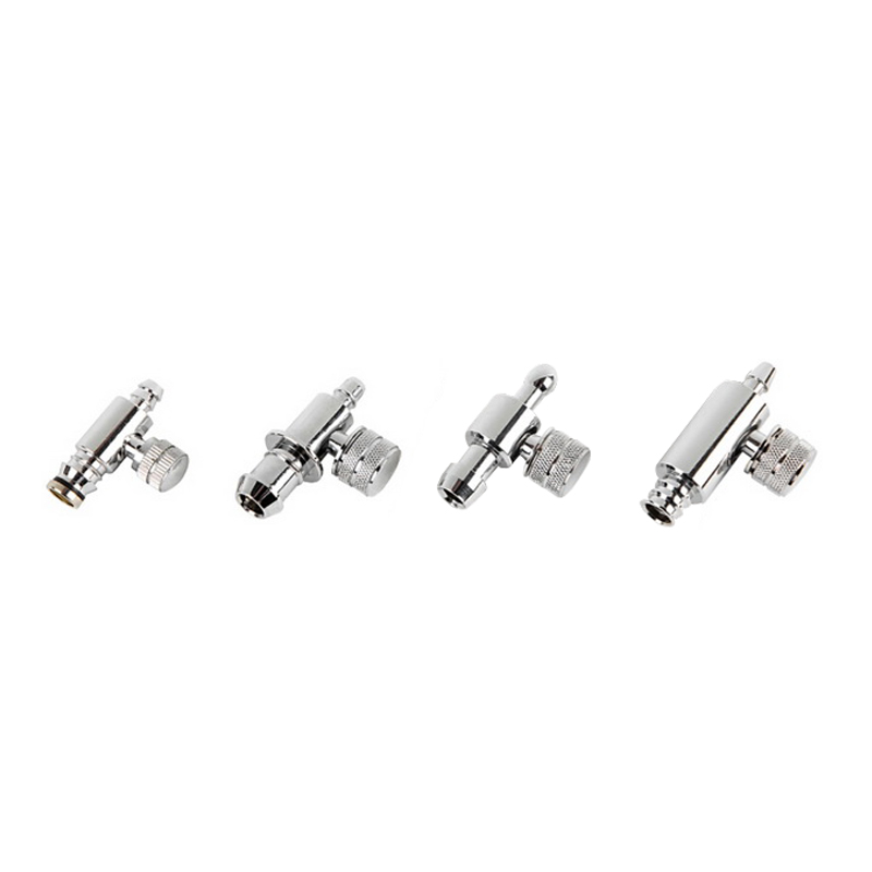 Manual Plastic /Metal Twist air release valve with small metal or plastic arrow connector