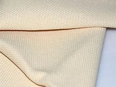 Linen-look performance fabrics resist wrinkles and survive daily commercial laundering