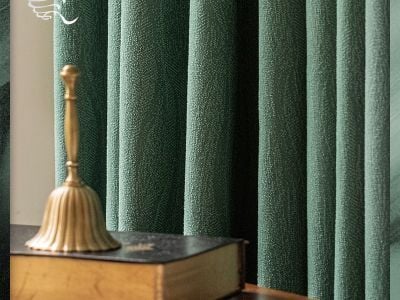 Velvet drapery engineered with fire resistance for luxury interiors
