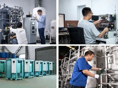 Auswahl-Checkliste für Lieferanten von Anlagen zur Erzeugung ultrareiner Stickstoffatmosphäre für die Produktionsstätte von Solarzellen