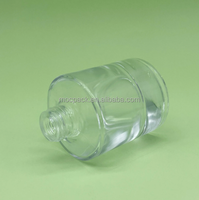 High quality thick wall round 30ml 50ml glass dropper bottle cosmetic serum essence dropper bottle manufacture