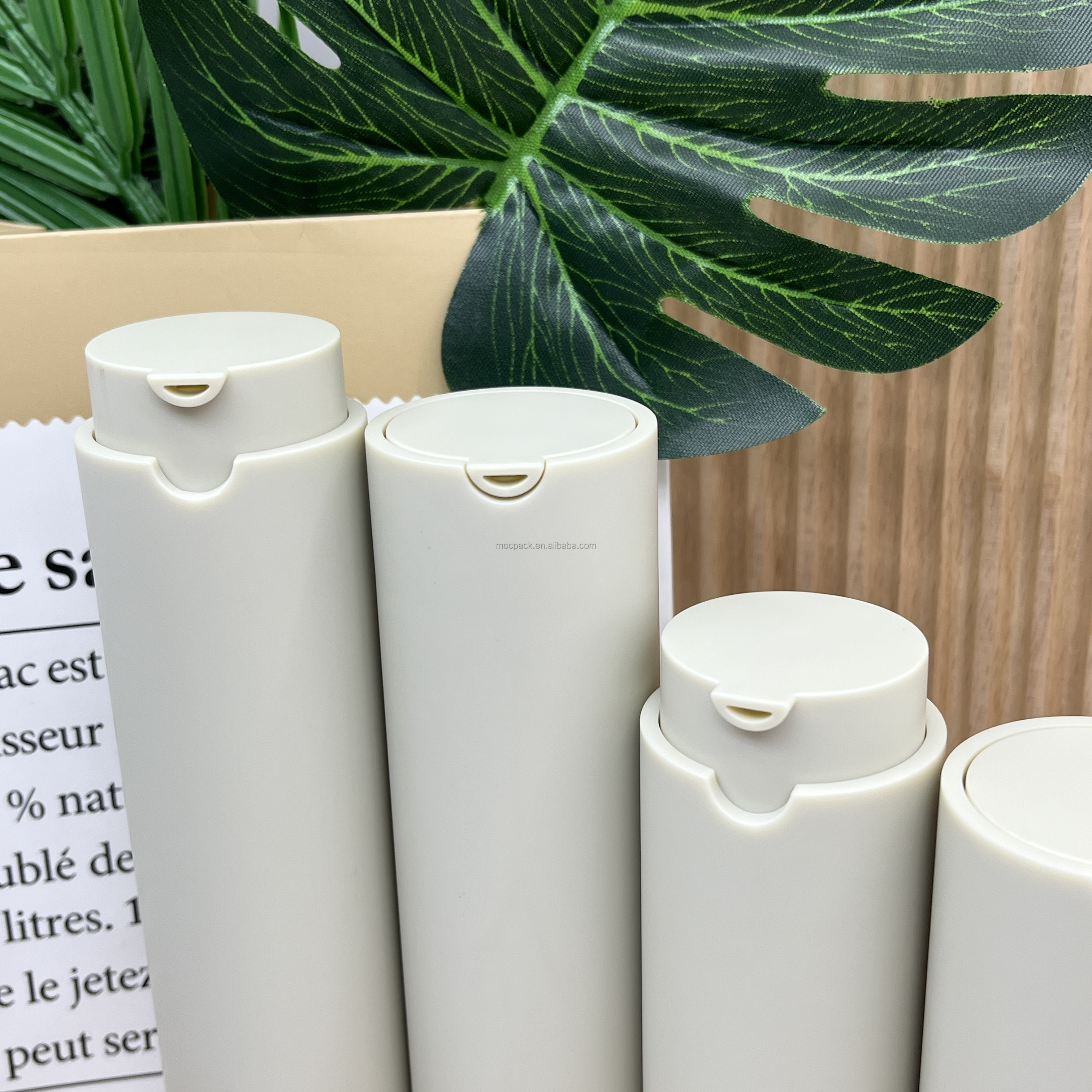 High end 15ml 30ml 50ml new airless bottle eco friendly replaceable vacuum airless bottle factory