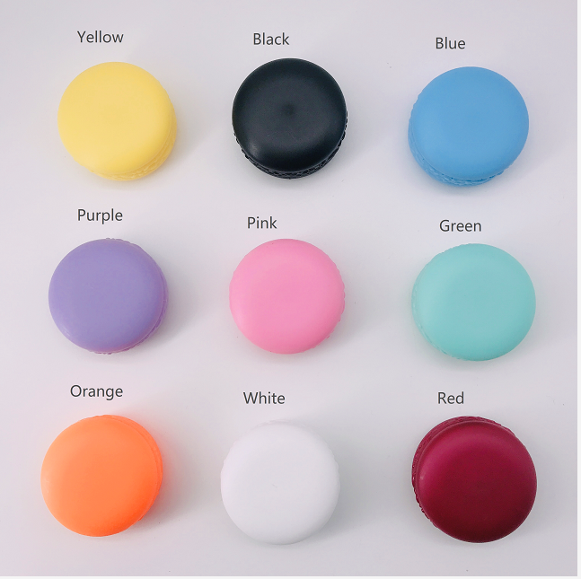 5ml 10ml Macaron colorful cute cosmetic Container 10g lip balm jar plastic Macaron eye cream Jar manufacture