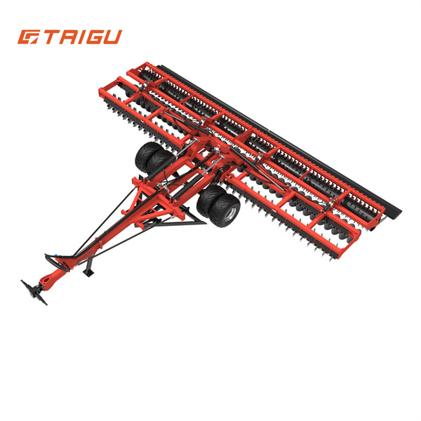 From breaking up tough soil to leveling the ground, the black boar disc harrow does it all.