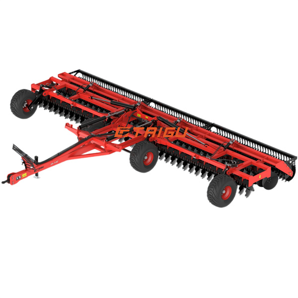 Maximizing productivity with a versatile disc harrow cultivator