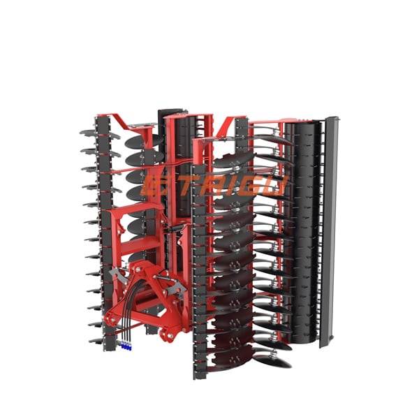 By effectively aerating the soil, the harrow promotes better root growth and nutrient uptake for healthier crops.