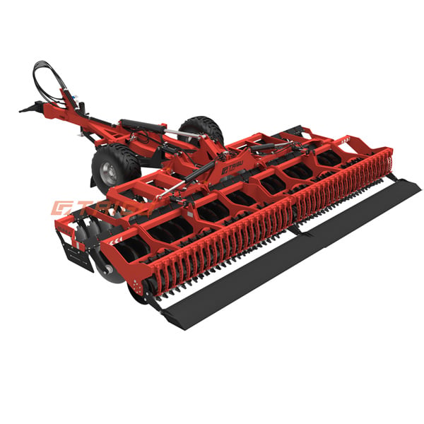 Sustainable agriculture practices using speed disk tillage methods