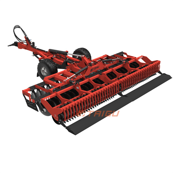 Achieve optimal seed-to-soil contact with a double disc harrow