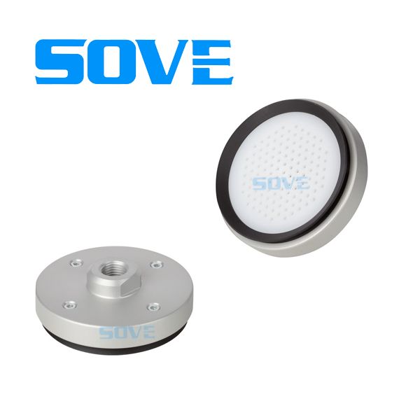 Genious with suction cups utilizing ball bearing buffers