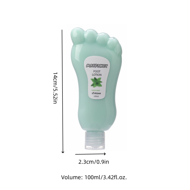 product best mint 100ml repair cream moisturizing moisturizer for dry skin effective foot care spa use alleviates foot peeling-6
