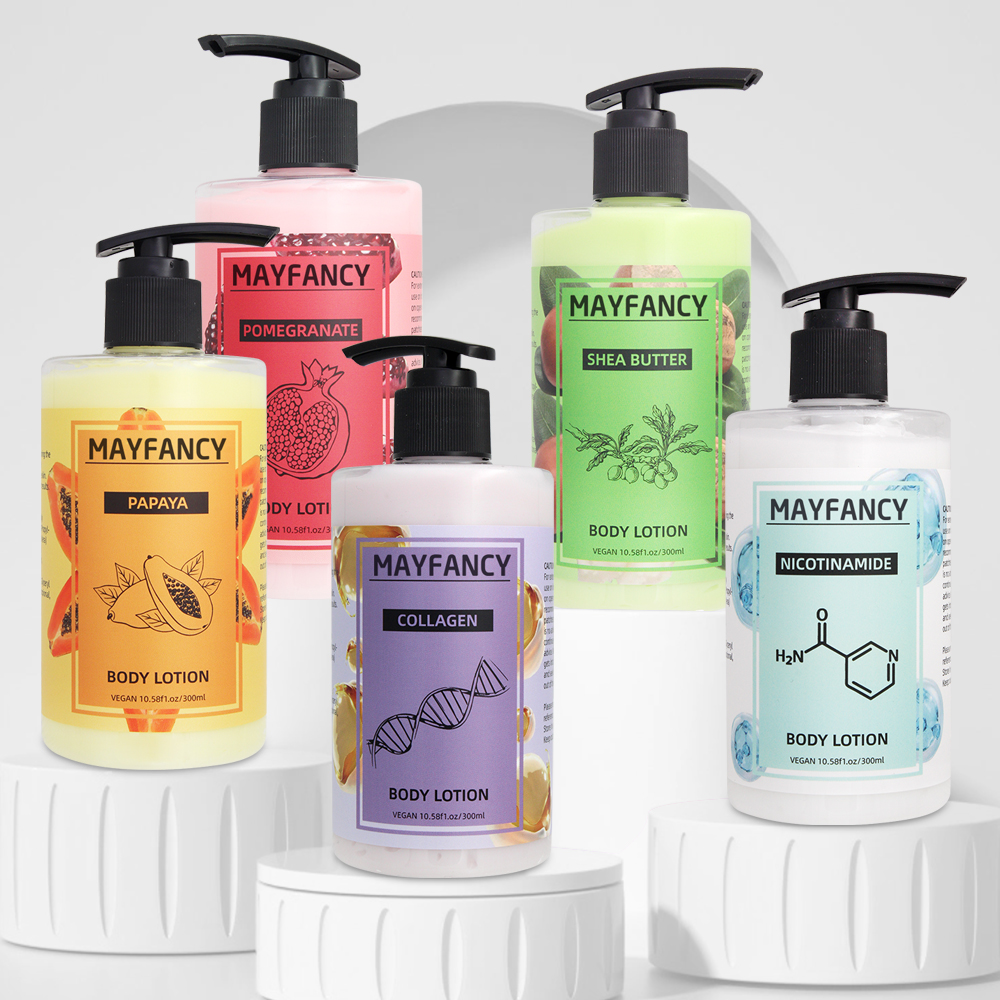 product private label 300ml collagen body lotion firming anti aging intensive moisture skin elasticity booster whitening repair-0