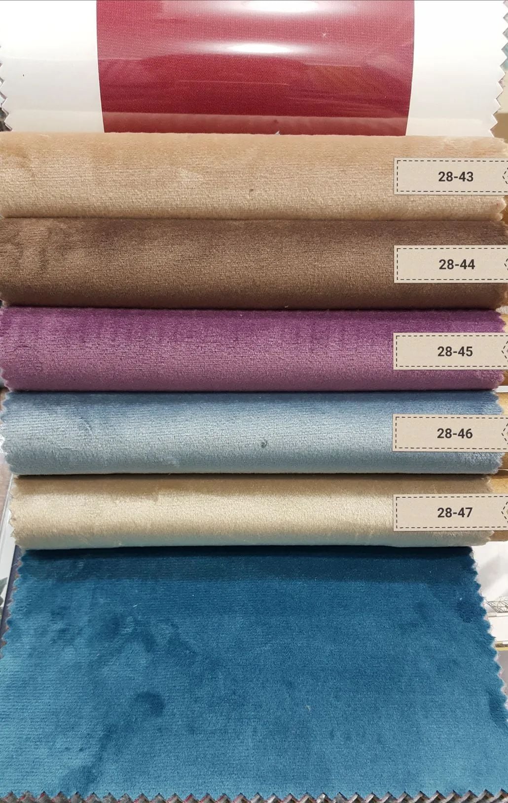 Foulola News: Velvet 28# Series manufacture