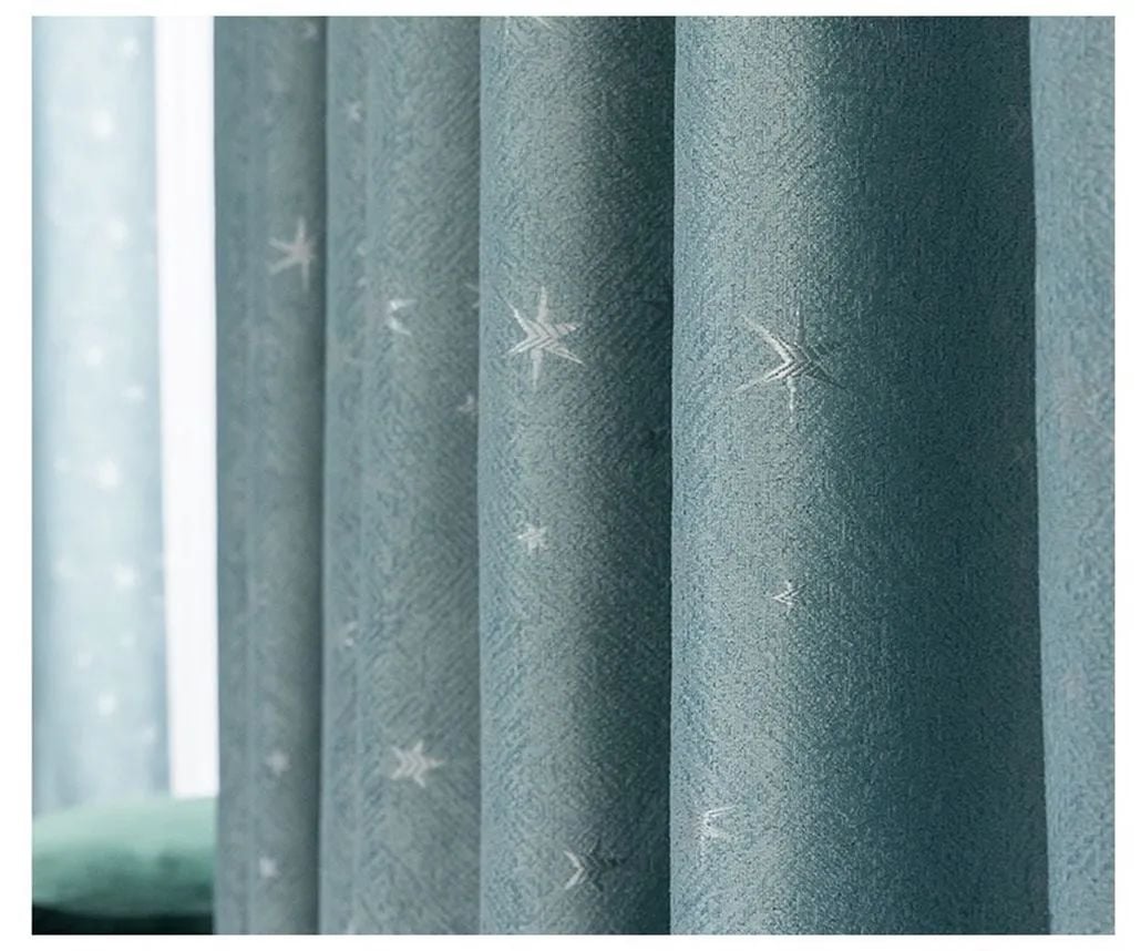 Foulola: Linen Style Polyester Brushed Jacquard Curtain supplier