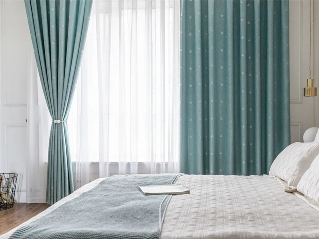 Foulola: Linen Style Polyester Brushed Jacquard Curtain supplier